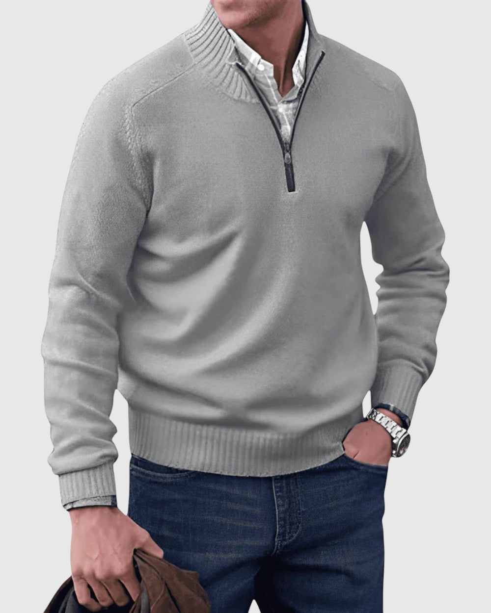 Libuše- Kardigan s zipem