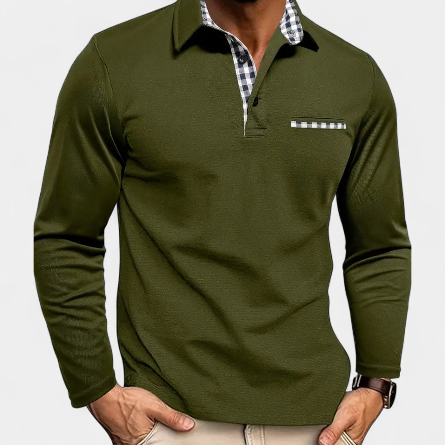 Jakub - Pánské polotriko s dlouhým rukávem