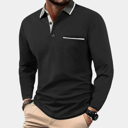 Adam – Klasické dlouhé polo tričko