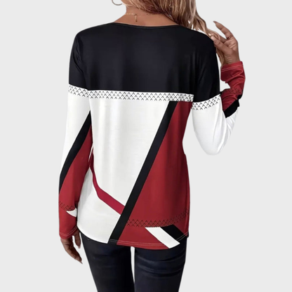 Christina | Stylová košile s dlouhým rukávem