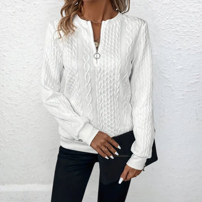 Jitka | Elegantní stylový pletený svetr