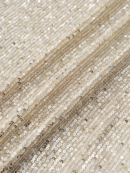 Party šaty s flitry a kontrastem