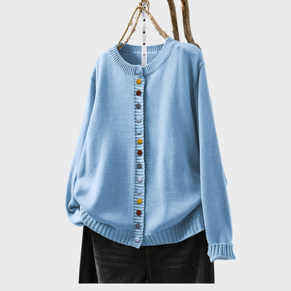 Gunilla | Pletený kardigan s ozdobnými knoflíky