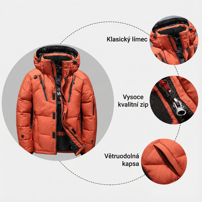 Pavel™ – Puchová zimní bunda