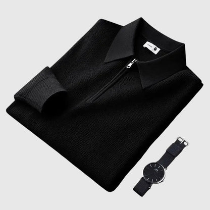 Libuše- Elegantní pánská mikina se zipem