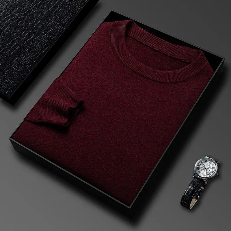 2025 Libuše -  Pánský elegantní pletený svetr