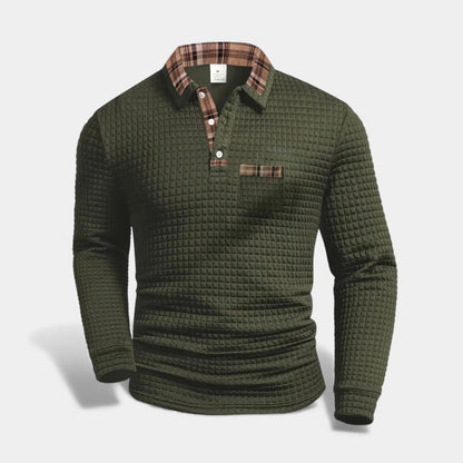 Petr – Pruhované polo s dlouhým rukávem