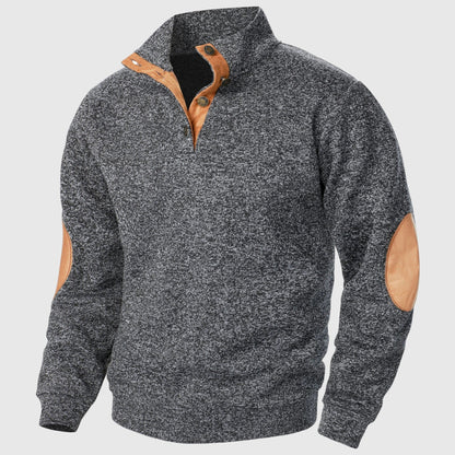 Václav - Stylový svetr s límcem