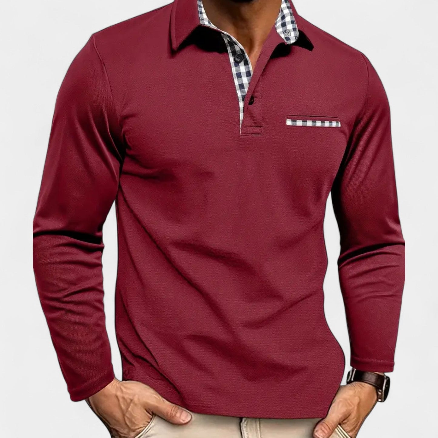 Jakub - Pánské polotriko s dlouhým rukávem