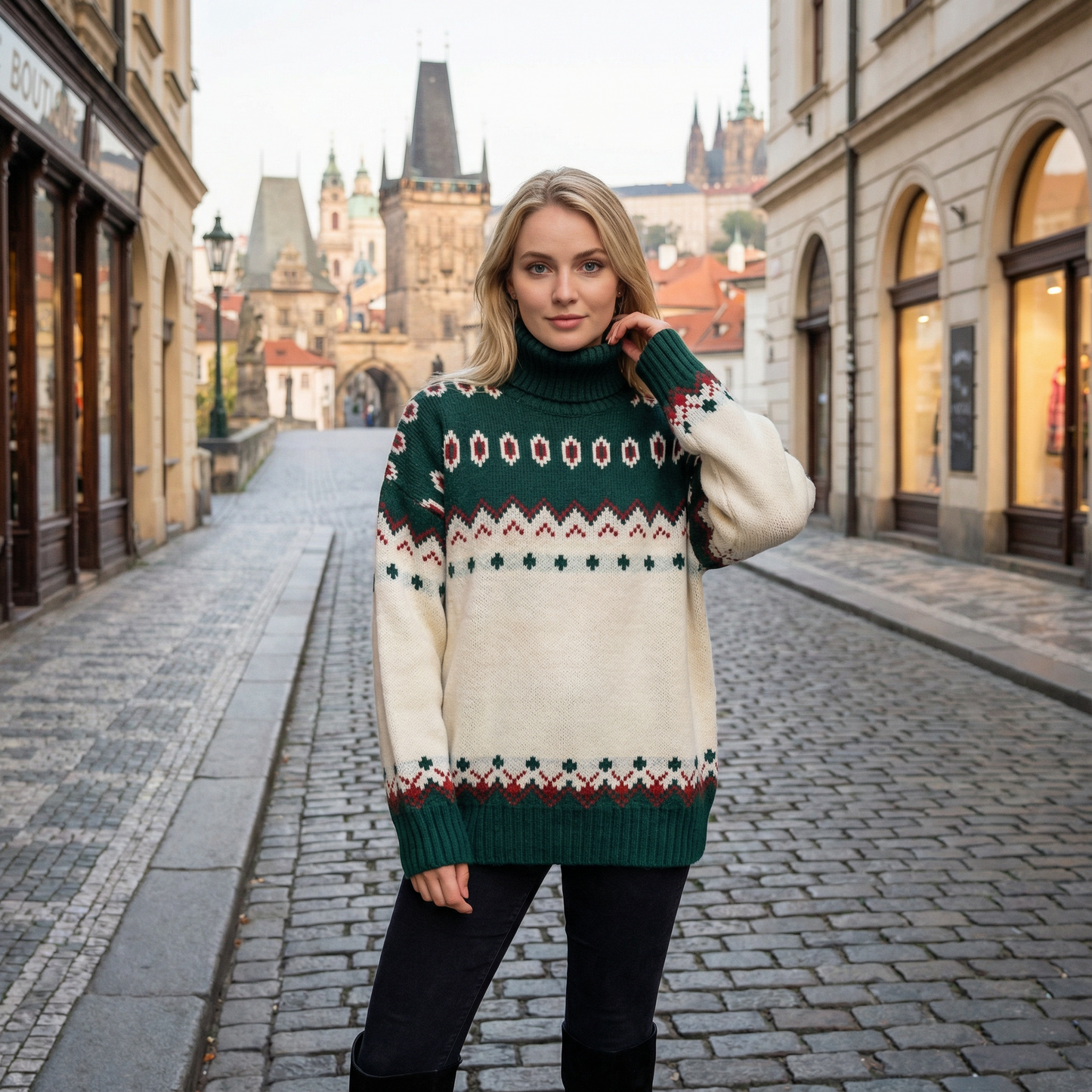 Adéla – Retro dámský svetr