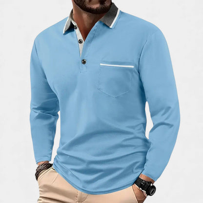 Adam – Klasické dlouhé polo tričko