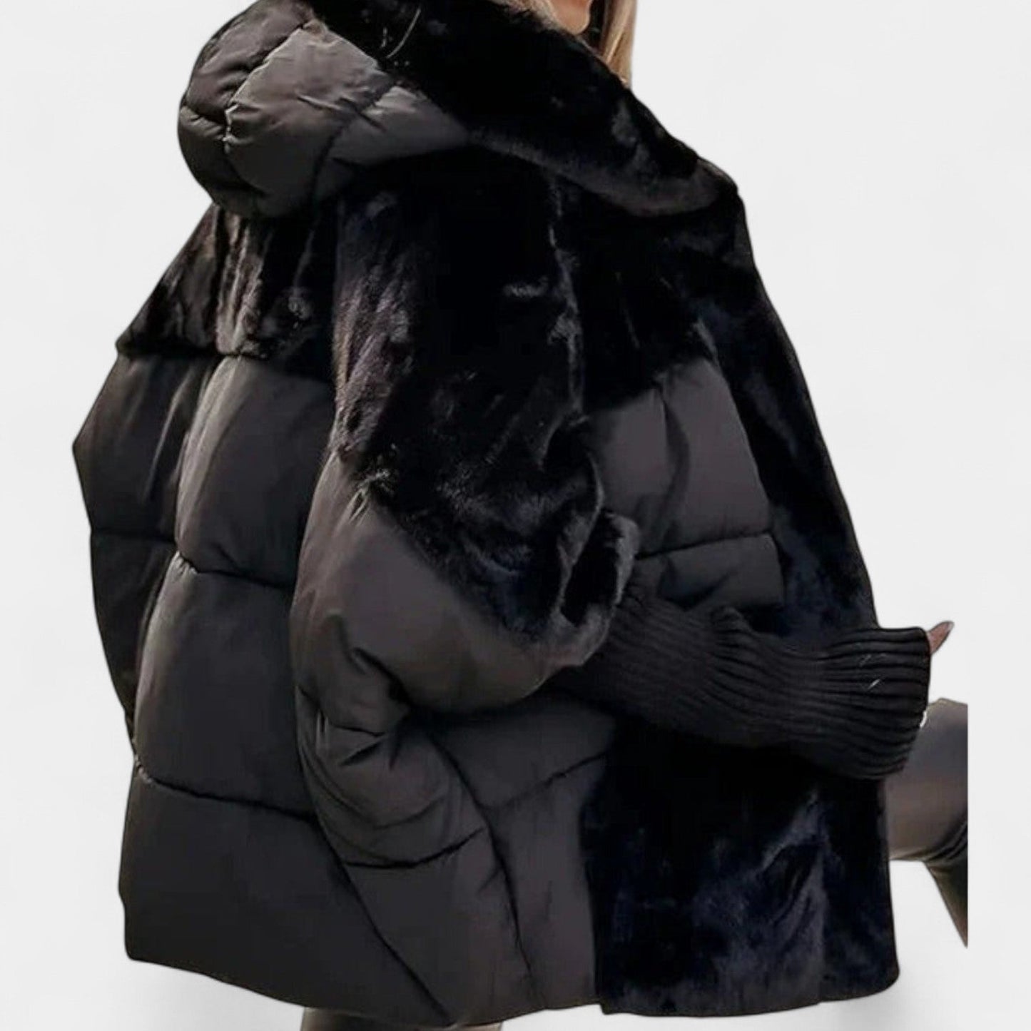 Dominika – Hřejivá péřová bunda s kapucí